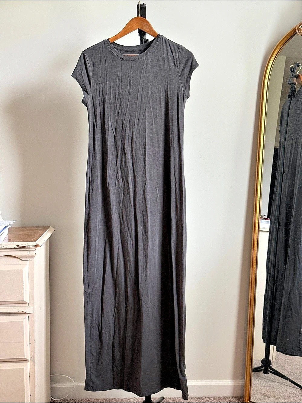 Gray Maxi Dress Like New